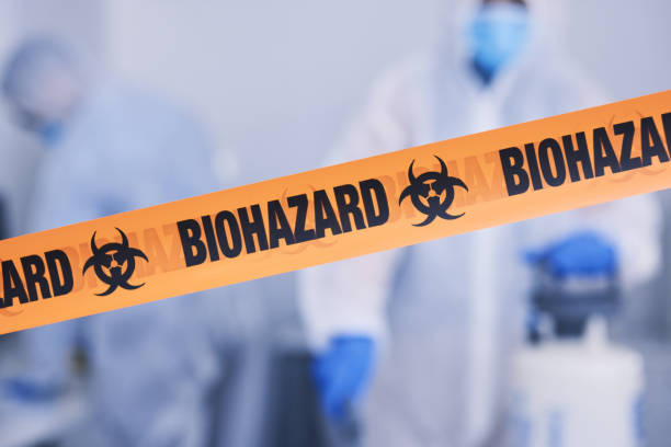 Professional Biohazard Cleanup technician working in La Grange, KY